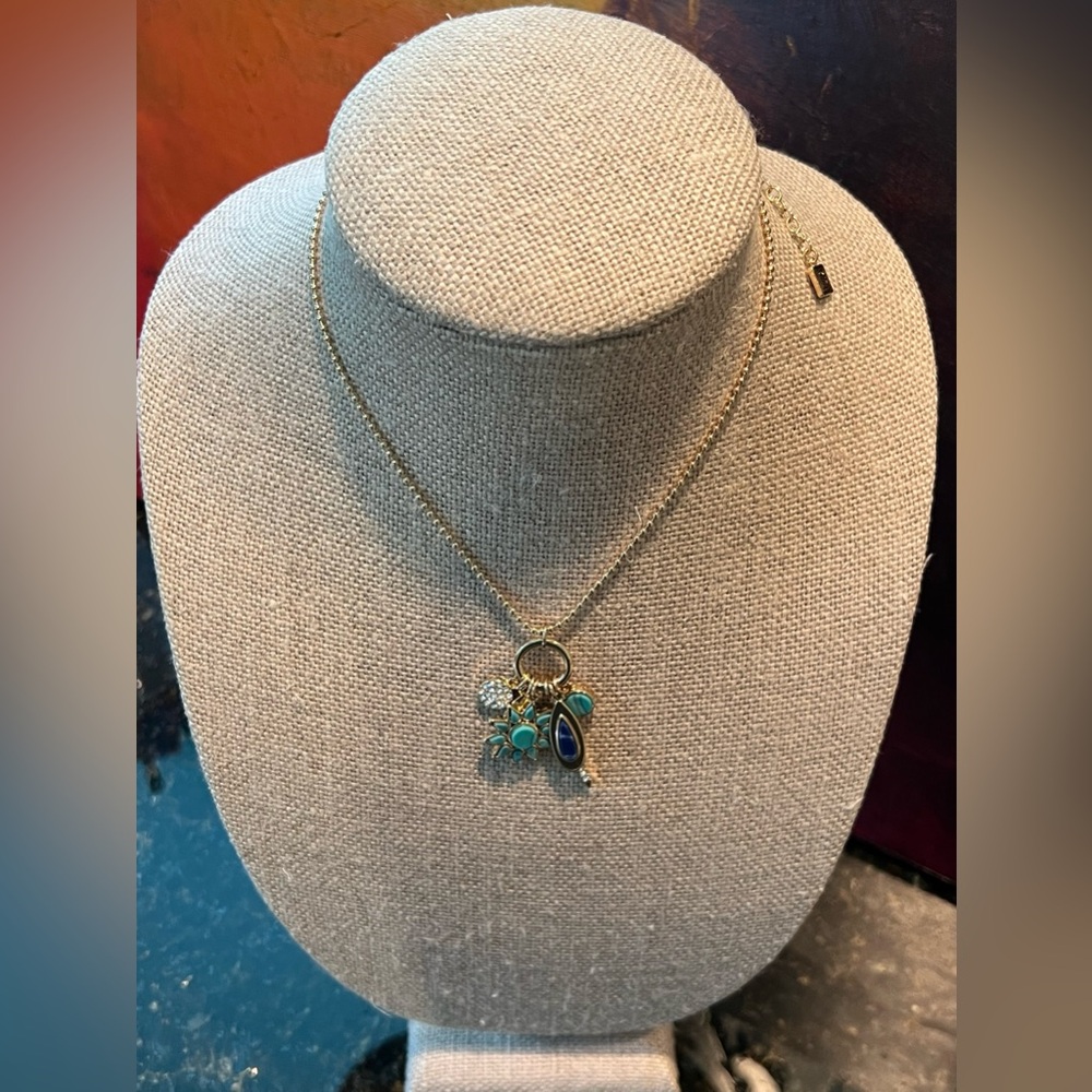 Laundry by Shelli Segal Charm Pendant Necklace